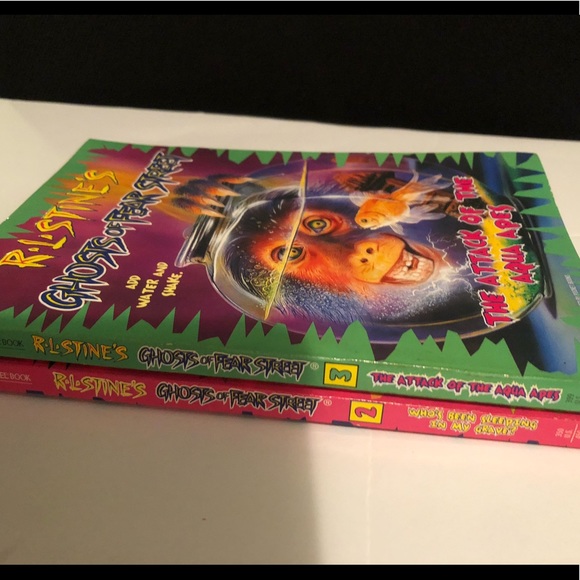 R.L. Stine Fear of ghosts street books 2 & 3 - who’s been sleeping in my grave - Picture 8 of 8